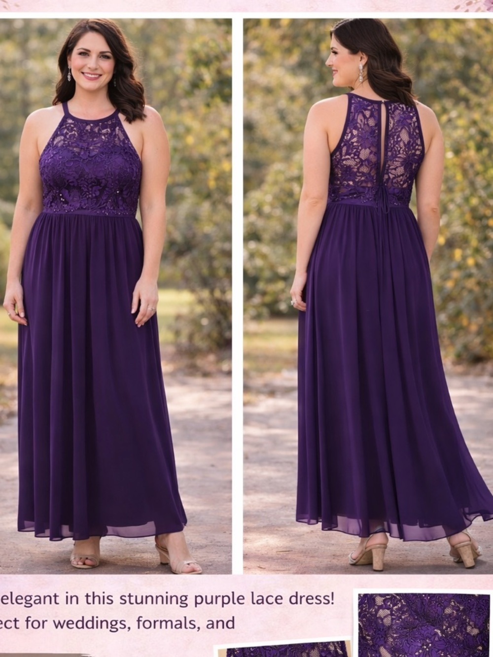 Dress David’s bridal 13/14 measurements in pictures